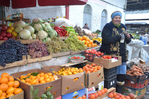 рынок, овощи, фрукты